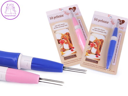 Pero na plstění s jehlami