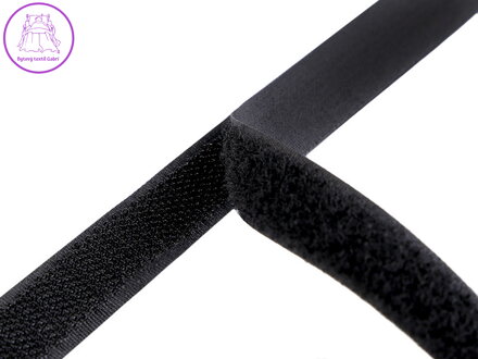 Suchý zip háček + plyš šíře 16 mm