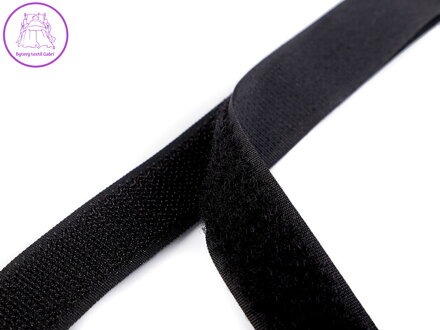 Suchý zip háček + plyš šíře 20 mm