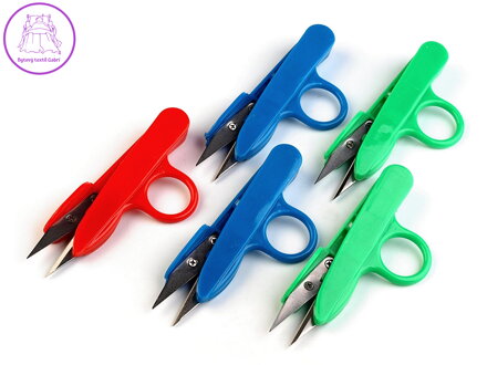 Nůžky cvakačky délka 12 cm s plastovou rukojetí