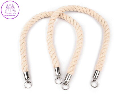 Bavlněná ucha na tašky délka 70 cm