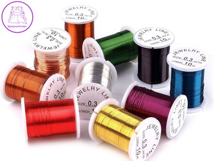 Dekorační drátek Ø0,3 mm, návin 10 m