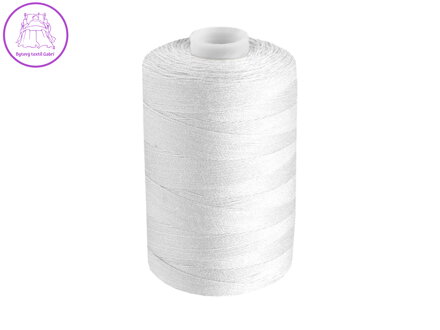 Polyesterové nitě pro overlocky i klasické šití návin 1000 m PES 40/2 James