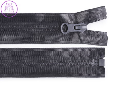 Voděodolný zip šíře 7 mm délka 85 cm spirálový