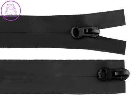 Zip voděodolný No 5 délka 70 cm spirálový matný 2 jezdce / dvoucestný