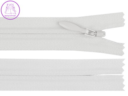 Spirálový zip skrytý YKK No 3 délka 50 cm