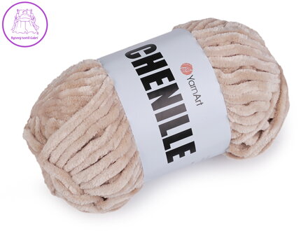 Pletací žinylková příze Chenille 100 g