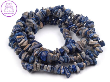 Minerálové zlomky Sodalit na silonu