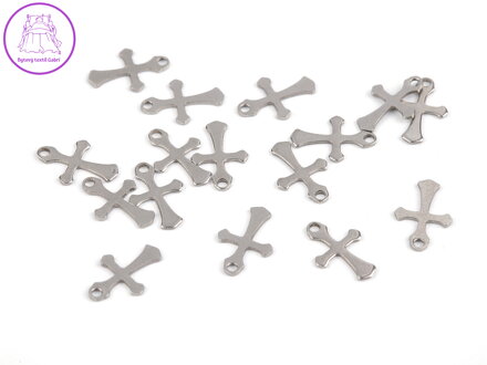 Přívěsek křížek 9x13 mm