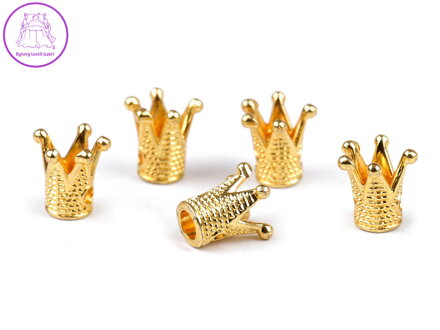 Kovová korunka k našití 10x10 mm