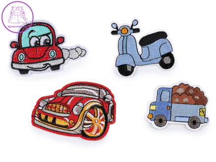 Nažehlovačka auta, skútr