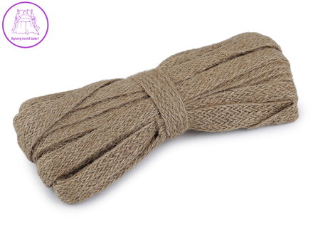 Jutová stuha šíře 11 mm