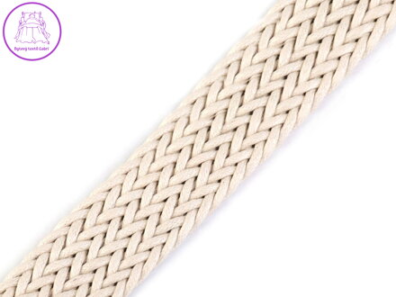 Splétaný popruh šíře 30 mm