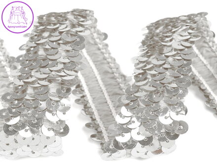 Flitrový prýmek šíře 20 - 30 mm elastický