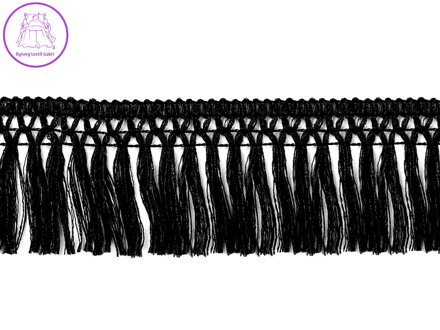 Bavlněné třásně šíře 55 mm