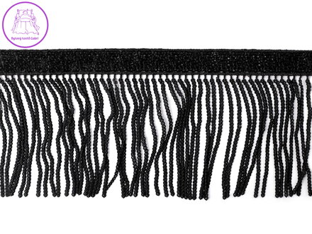 Flitrové třásně / prýmek šíře 10 cm