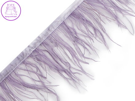 Prýmek - marabu peří šíře 10 cm