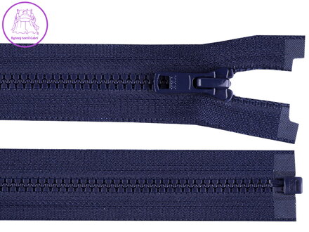 Kostěný zip YKK No 5 délka 90 cm bundový
