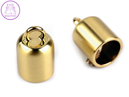 Kovová koncovka na šňůrky Ø9 mm
