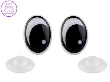 Oči s pojistkou 11x15 mm