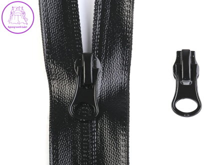 Jezdec ke spirálovým voděodolným zipům 7 mm