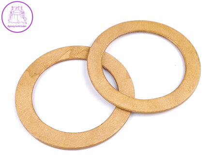 Dřevěná ucha na tašky Ø14 cm
