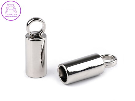 Kovová koncovka na šňůrky Ø7 mm