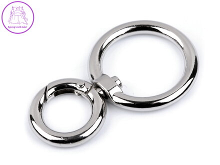 Kovová karabina průvlek 25 mm