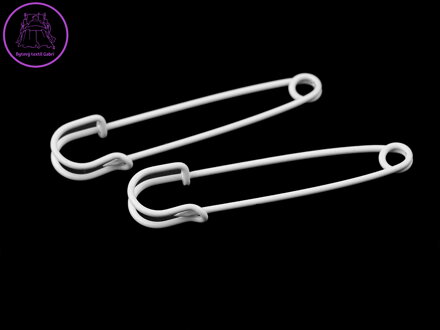 Pomocná jehlice / spínací špendlík k pletení