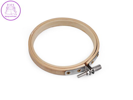 Vyšívací kruh bambusový Ø8 cm