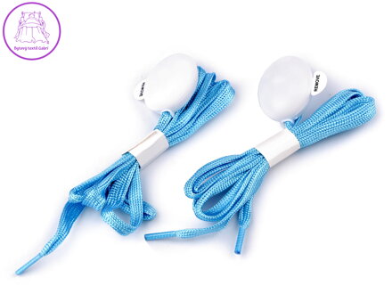 LED svítící tkaničky délka 120 cm