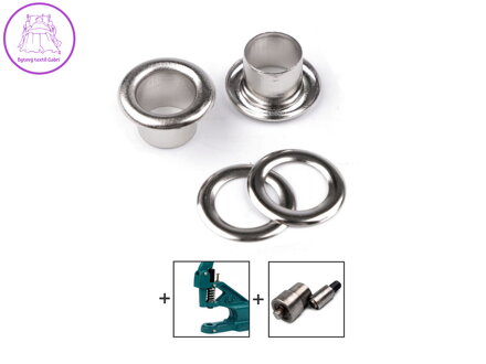 Průchodky s podložkou vnitřní Ø8 mm / vnější Ø14 mm