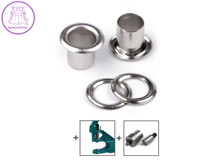 Průchodky s podložkou vnitřní Ø6 mm / vnější Ø11 mm