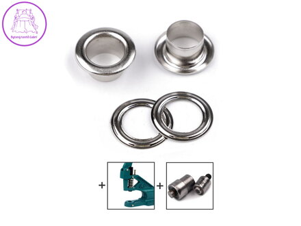 Průchodky s podložkou vnitřní Ø10 mm / vnější Ø17 mm