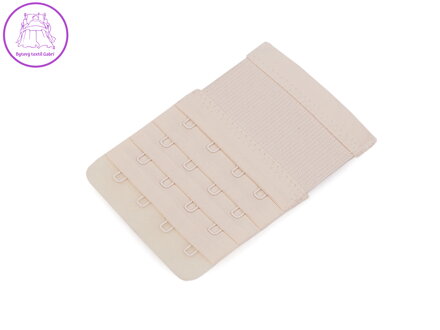 Prodloužení obvodu podprsenky šíře 70 mm čtyřřadé