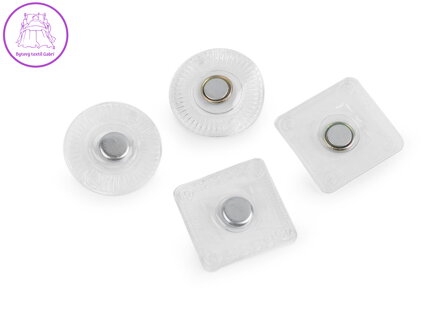 Skryté magnetické zapínání k našití Ø8 mm