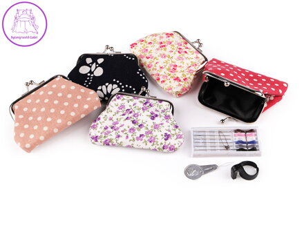 Cestovní šitíčko v textilním pouzdře