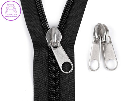 Jezdec ke spirálovým zipům oboustranný No 10