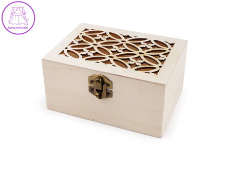 Dřevěná krabička k dozdobení