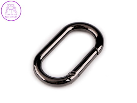 Karabina oválná průvlek 25 mm