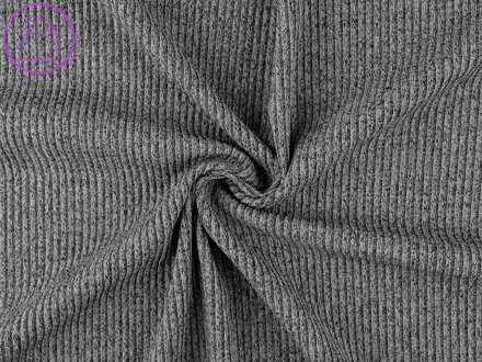 Žebrovaná šatová pletenina / svetrovina