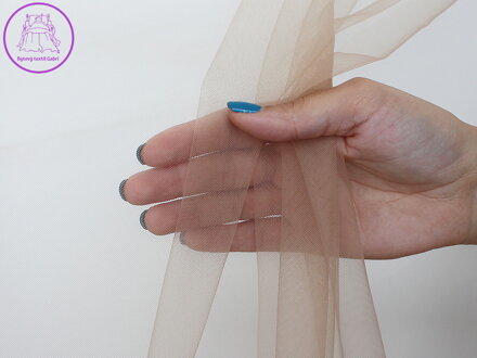 Exkluzivní pružný tyl na vsadky, výstřihy, rukávy, tělové podšívky