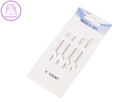 Jehly pro ruční šití hrubších materiálů