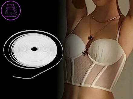 Kostice PES v metráži prošívací šíře 7 mm