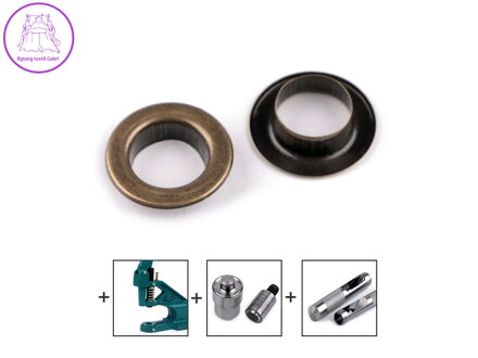 Průchodky s podložkou vnitřní Ø10 mm / vnější Ø16 mm