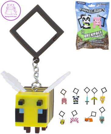 EP Line Minecraft postavička V2 přívěsek klíčenka s překvapením v sáčku