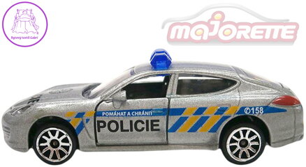 MAJORETTE Auto policejní 7,5cm Mercedes AMG GTR kovové CZ