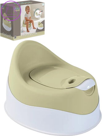 DOLU Dětský nočník s odnímatelným víčkem 24x30x37cm světle zelený