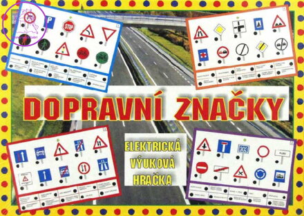 SVOBODA VOLTÍK Hra Dopravní značky elektronická vědomostní na baterie Světlo