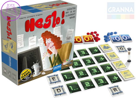 GRANNA Heslo! *SPOLEČENSKÉ HRY* kreativní a postřehová